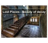 Lost Places - Beauty of decay (Wall Calendar 2026 DIN A3 landscape), CALVENDO 12 Month Wall Calendar: Abandoned and forgotten places, which documenting the beauty of decay.
