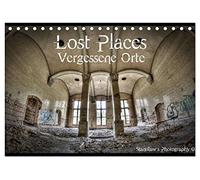 Lost Places, Vergessene Orte (Tischkalender 2026 DIN A5 quer), CALVENDO Monatskalender: Lost Places, Vergessene Orte und die Spuren der Zeit