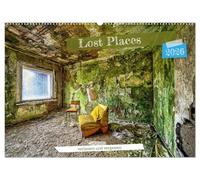 Lost Places - verlassen und vergessen (Wandkalender 2026 DIN A2 quer), CALVENDO Monatskalender: Eine fotografische Zeitreise zu vergessenen Orten in ... die Schönheit des Verfalls zu dokumentieren.