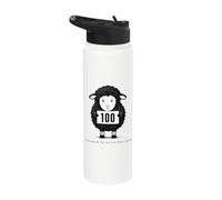 Lost Sheep - I Once was Lost But Now I Am Found Graphic Stainless Steel Insulated Water Bottle