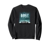 Lost Stormy Sky and Ocean Cast Outlines Poster TV Show Sudadera