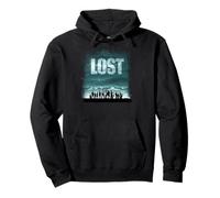 Lost Stormy Sky and Ocean Cast Outlines Poster TV Show Sudadera con Capucha