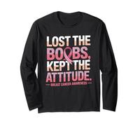 Lost The Boobs Kept The Attitude Breast Cancer Awareness Manga Larga