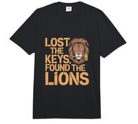 Lost The Keys Encontró a los Leones Zoólogo Divertido Zoológico Comfort Colors Adult Heavyweight T-Shirt