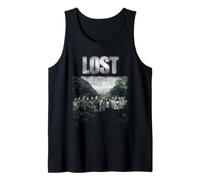 Lost Vintage Distressed Season 2 Cast Photo TV Show Camiseta sin Mangas
