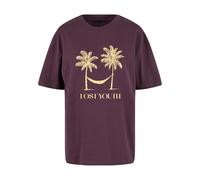 Lost Youth Camiseta 'Right Direction' amarillo / lila XL EUR