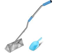 LOSTRONAUT Sand Flea Rake Pro | Mango ergonómico de 52 Pulgadas | Cesta Grande de 16 Pulgadas con Dientes Afilados | Rastrillos de Grado de Pesca Comercial Resistentes Incluyen Cuchara de Arena