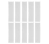 Losueeun 10 bloques de lijado blancos para diseño de uñas, pulidor de uñas, bloque de pulido de superficies, de uñas, herramienta de manicura