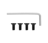 Losueeun 4 tornillos de tubo delantero para manillar de scooter con piezas hexagonales para accesorios M365 Es2