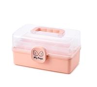 Losueeun Accesorios para el pelo para niños, caja de almacenamiento para niñas, tocado de mesa, acabado de vestir, caja de joyas (pequeña)