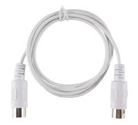 Losueeun Cable alargador MIDI a macho de 5 , 1,5/4,95 pies, alta calidad, 5 macho a 5 , cable de extensión MIDI