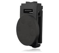 Losueeun Clip magnético para cinturón de herramientas, soporte magnético antideslizante para el cinturón, accesorio de cinturón de herramientas con clip magnético para destornillador de martillo