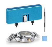 Losueeun Herramienta de cambio de batería de reloj, se utiliza para girar la cubierta del reloj y reemplazar la correa del reloj, azul
