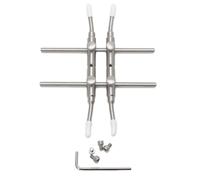 Losueeun Juego de reparación de lentes de cámara de acero inoxidable con herramientas abiertas para DSLR 25-130 mm