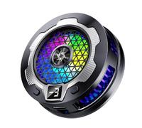 Losueeun SL15 Handy - Radiador magnético 2 en 1 con indicador de temperatura, pantalla digital y ventilador de refrigeración semiconductora