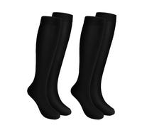 Losvcbcx 2/4/6/7 pares de calcetines de compresión para mujeres de 15 a 20 mmHg, los mejores calcetines deportivos y médicos para correr, vuelos, viajes, enfermeras