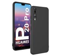 Losvick Funda para Huawei P20 Pro, Silicona Antigolpes, Ultra-Fina Matte TPU Flexible Protectora Carcasa y Anti-Arañazos Resistente, Delgada Case - Negro Matte