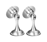 LOSVIP # 2er-Pack Türstopper, Türstopper, Türschnäpper, rostfreier, robuster Türhalter, Türstopper für die Unterseite der Tür, selbstklebender Türstopper ohne Bohren (A, One Size)