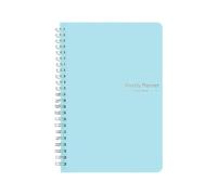 LOSVIP # 52 Week Planner 2025 Daily Planner Full Page 52 Week Self Discipline Punch Book Daily Planner Daily One Page Calendar 2025 January 2025 December 2025 (Blue, One Size)