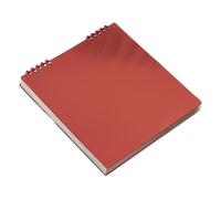 LOSVIP # Journal Notebook Memo Notebook Bloc de notas Grids Escritura para Sketching Scribbling Journal Reciclable Notebook (rojo, talla única)