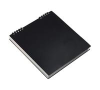 LOSVIP # Journal Notebook Memo Notebook Bloc de notas Grids Escritura para Sketching Scribbling Journal Reciclable Notebook (Negro, Talla única)