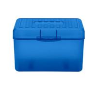 LOSVIP # Soporte para tarjetas de fichas, caja de notas, soporte para tarjetas, organizador de índices (azul, C)