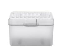 LOSVIP # Soporte para tarjetas de fichas, caja de notas, soporte para tarjetas, organizador de índices (blanco, C)