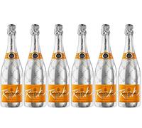 LOT 6 CHAMPAGNES VEUVE CLICQUOT RICH 75CL…