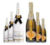 LOT CHANDON 6x75cL : 3 Moët Ice Blanc + 3 Garden Spritz