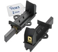 Lot de 2 balais de charbon de rechange pour machine à laver Arcelik Beko 371201202 371201201 L93MF7