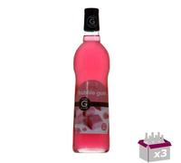 Lot de 3 jarabes de Gilbert - chicle de burbujas - 3x70cl