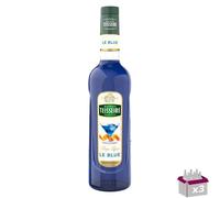 Lot de 3 - Teisseire - Jarabe azul - 70CL