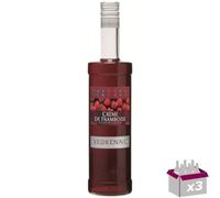 Lot de 3 Vedrenne - Crème de framboise 15° - 70cL