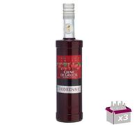 Lot de 3 Vedrenne - Crème de griotte 15° - 70cL