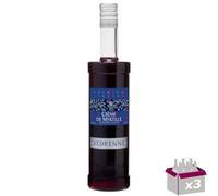 Lot de 3 Vedrenne - Crème de myrtille 15° - 70cL