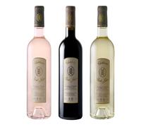 Lot Découverte Château Saint Julien - 3x75cL - Rosé 2021, Blanc 2021, Rouge 2021