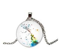 Lot el Principito collar colgante largo Chian Declaración hecho a mano collar de moda convexo colgante collar, 1