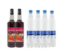 Lot Sirope Gilbert & Limonada:Sirope Gilbert Granadina (2x1L) - Limonada Gilbert (4x1L)