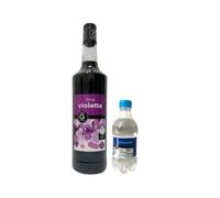 Lot Sirope Gilbert & Limonada:Sirope Violet Gilbert 1L - Limonada Gilbert (12x33cl)