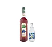 Lot Sirope & Limonada:Sirope Teisseire - Arándanos 1L - Limonada Pschitt (24x33cl)
