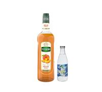 Lot Sirope & Limonada:Sirope Teisseire -Melocotón 1L - Limonada Pschitt (12x33cl)