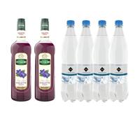 Lot Sirope & Limonada:Sirope Teisseire - Violet (2x1L) - Limonada Gilbert (4x1L)