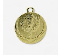 Lote 10 Medallas Oro 32 mm Talla única