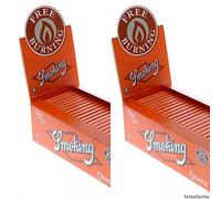 Lote 100 librillos Smoking Orange nº 8 70'x37mm