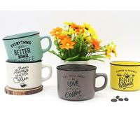 Lote 24 Tazas "Time For Coffee" - Detalles y Recuerdos para Bodas Originales (Envío Gratis)