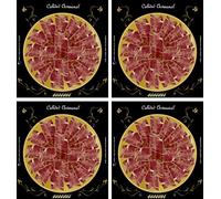 Lote 4 paquetes de Jamón Ibérico de Cebo Cortado en Tapas a Cuchillo.