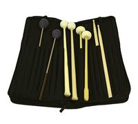 Lote 4 pares mazas percusión (portabaquetas incluida)