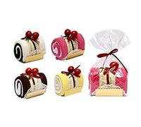 Lote 40 Toallas Dulce Tronco Pastel Detalle de Boda en Bolsita de Regalo -Detalles, regalos y recuerdos para Bodas Originales, Prácticos, Exclusivos