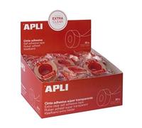 Lote 5 cinta adhesiva extra clear Apli. Embolsados individualmente