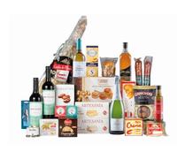 Lote 9 Cesta de Navidad 24 productos con vinos, jamón y otros